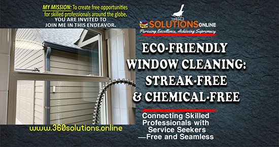 🌍Eco-Friendly Window Cleaning: Streak-Free & Chemical-Free 🧼✨